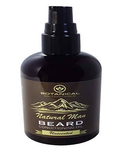 Unscented All-Natural 4oz Beard Oil Conditioner - No Added Fragrances