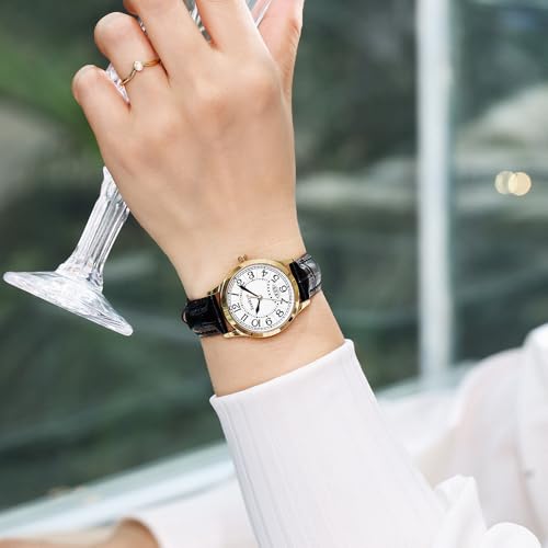 Reloj Szaikyri Mujer con Números Árabes y Calendario - Imagen 3
