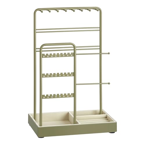 SONGMICS Necklace Holder, Jewelry Stand Holder Organizer, Jewelry Display with