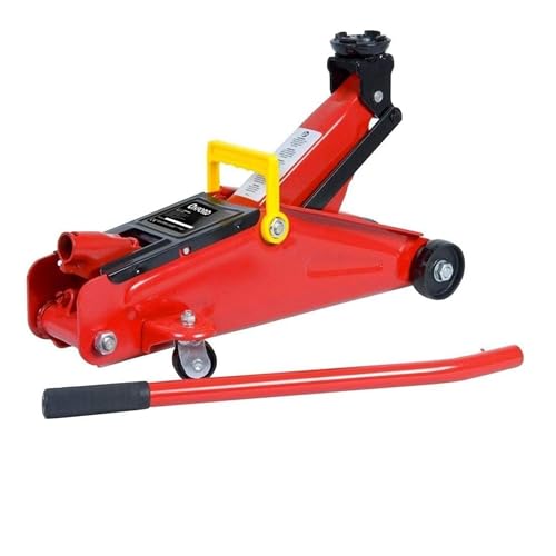 YASTA Cric Idraulico per Auto 2 Tonnellate, Martinetto Sollevatore per Veicoli in Garage e Officina, Ideale per Cambio Gomme e Manutenzione Fai Da Te