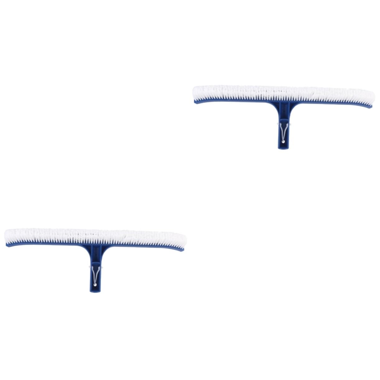Sosoport 2 Pcs Pool Cleaning Brush Lamp Base Counterweight Cleaning Brush Tool Multifunctional Cleaning Brush Sprinkler Tool Home Tools Cleaning Tool Household Wall Brush Plastic