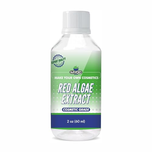 Myoc Red Algae Extract – Cosmetic-Grade Liquid | Marine Ingredient for Skin and Hair Care and DIY Cosmetics | 60 ml
