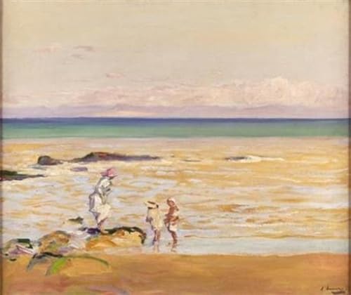 Tableaux Graffiti Art Mural : affiche La Spiaggia John Lavery 60x90cm pour salon