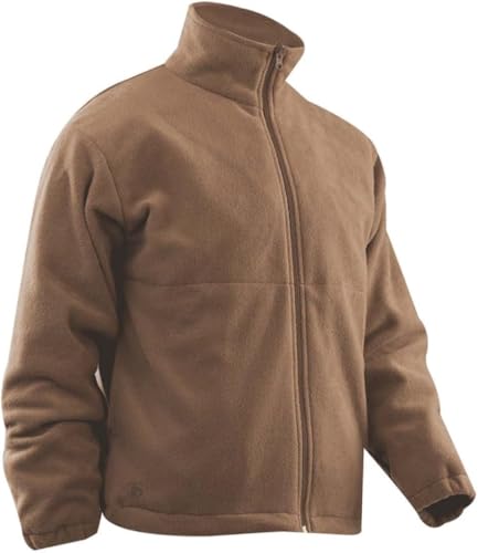 Image of Tru-Spec Men's Polar Fleece Jacket - Warm & Lightweight Outerwear for Outdoor Adventures, Versatile Casual Coat
