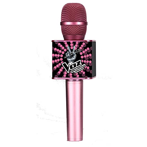 Toy Lab TL - Micrófono Karaoke La Voz Rosa y Negro