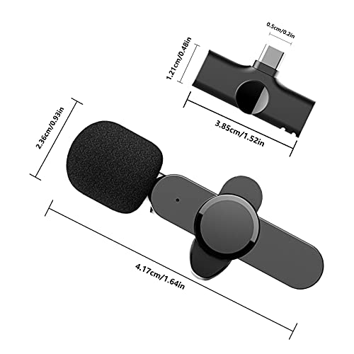 Audio Opname Draadloze Lavalier Microfoon, Automatisch synchroniseert Mic Revers Microfoon voor YouTube Facebook Live… - Image 8