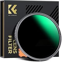 K&F CONCEPT Nano-X 82mm ND Filter Variabler Graufilter ND2-400 (1-9 Stop) Vario ND Filter mit Filtertasche