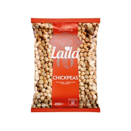 Laila Chickpeas 2 kg (Pack of 1)
