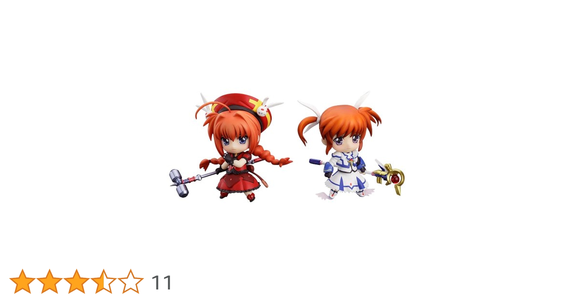 魔法少女リリカルなのはINNOCENT ねんどろいどぷち 高町なのは セイクリッドモード&amp;ヴィータ (ノンスケール ABS&amp;PVC塗装済み可動フィギュア) rdzdsi3 Amazon.co.jp: 魔法少女リリカルなのはINNOCENT ねんどろいど