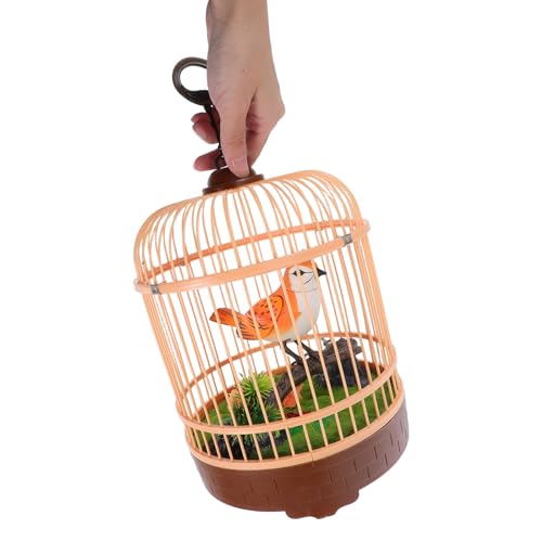 Cage à oiseaux voix SUPVOX interactive jouet sonore compact pour chambre d'enfant