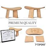 Meditation Bench Chair, Travel Version, The Original Posture Certified Wood Kneeling Stool, Best Ergonomic Wooden Chair, Perfect Seat for Yoga, Prayer, Seiza - Image 3