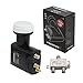 Produktbild Premiumx Unicable LNB SCR 2 Legacy Einkabel System Unikabel 4 + 2 Teilnehmer FullHD 4K HDTV Ultra HD + Satverteiler 2-Fach Abzweiger