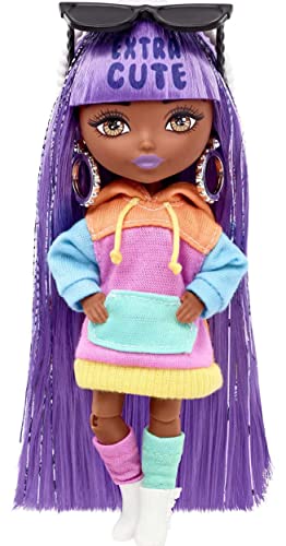 Barbie Extra Minis Muñeca y Accesorios 5.5 pulgadas miniatura 1