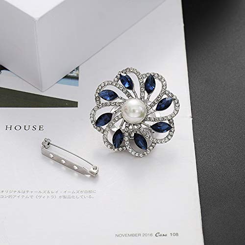 Preisvergleich Produktbild AAHHYY Kleidung Ecke geknotet Seidenschal Kleidung Schnalle Wilden Schmuck weiblichen Saum Dornschließe Zubehör festen Rock Brosche,A1369