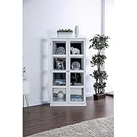 Algopix Similar Product 9 - Benjara Benzara Wooden Curio Cabinet