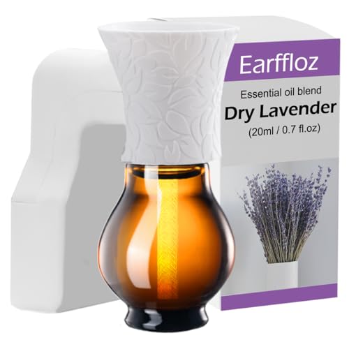 Difusor aromático eléctrico Earffloz con aceite lavanda 20ml miniatura 1