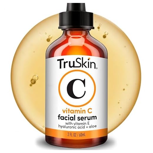 TruSkin Vitamin C Serum – Anti Aging Facial Serum with Vitamin C, Hyaluronic Acid, Vitamin E & More – Brightening Serum for Dark Spots, Even Skin Tone, Eye Area, Fine Lines & Wrinkles, 2 Fl Oz
