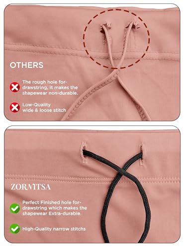 Image of ZORNITSA Cotton Lycra Saree Shapewear Petticoat for Women, Stretchable Saree Shaper Petticoat Inskirt, Shape wear Dress for Saree, Skirts