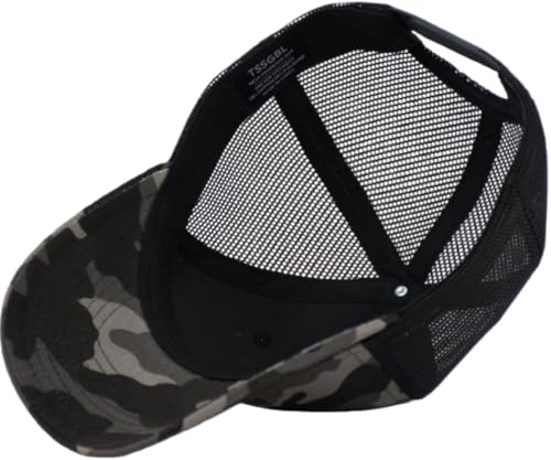 Image of TSSGBL M, L, XL, XXL Snapback Trucker Hats Baseball Caps Adjustable Blank Mesh Back Ball Caps for Men Women