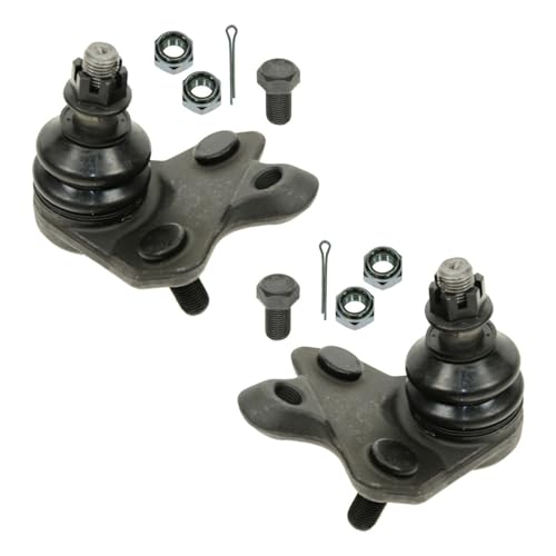 TRQ Front Lower Driver and Passenger Side Ball Joint Set Compatible with 2019 Toyota Corolla Sedan 09-18 Corolla 09-13 Matrix Base 03-08 Matrix 05-10 Scion tC 09-10 Pontiac Vibe L4 1.8L 03-08 Vibe