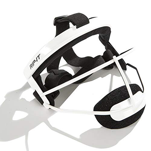 Rip-It | Defense Pro Softball Fielder's Mask | White | Adult | Blackout Technology | Lightweight Protective Sport Equipment #TOP3