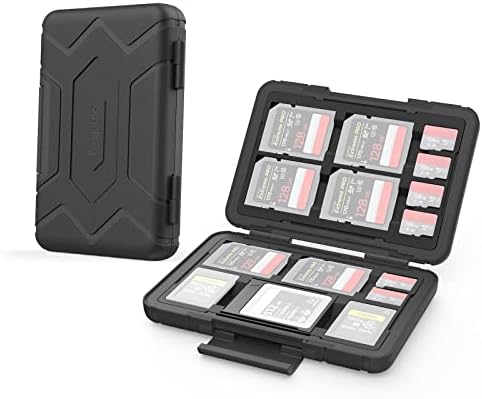 SMALLRIG SD Card Holder Etui na Karty Pamięci 15 Gniazd, Wodoodporne na Karty SD, Karty Micro SD, Karty CFexpress typu A, CFexpress typu B, karty XQD - 3192
