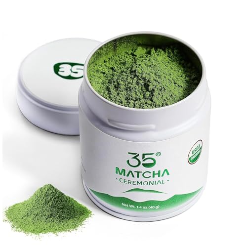 35°N MATCHA Organic Ceremonial Grade Matcha Powder