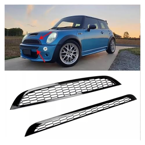 Calandres radiateur MINI Cooper R50 R52 grille cassée solution 51137133847