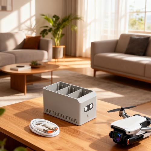 Hub de carga bidireccional de 37W para rutas de montaña con Mini 5 Pro 3
