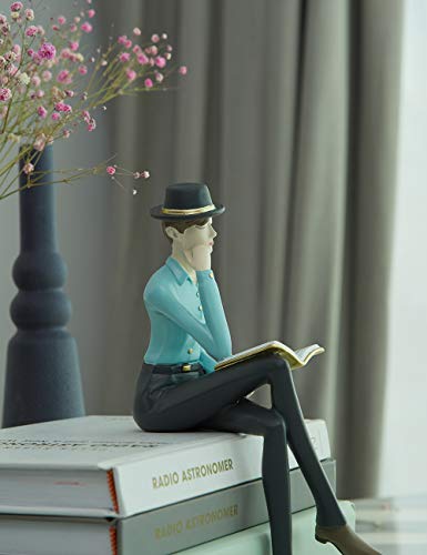 HAUCOZE Arts Modern Statue: Elegante Männerfigur in Harz - Detailansicht von HAUCOZE Mann Skulptur Test 2026 – Dealfoxx.de