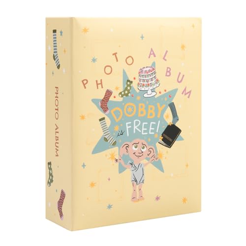Álbum de fotos Harry Potter 10 x 15 cm - álbum de fotos infantil com 100 bolsos - capa dura (16,5 x 12,5 cm) - Grupo Erik