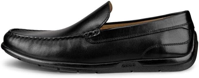 casual black loafers men