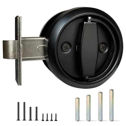 Aesytava Low Profile Door Knob for Space Saving, 2 3/8'...