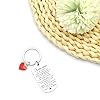 MNBVBV Regali portachiavi di san valentino Portachiavi Regalo per Lui Fidanzato Natale, Idee Regalo Uomo Amore Anniversario per Lui Compleanno Regalo San Valentino Lui Marito Coppia #2