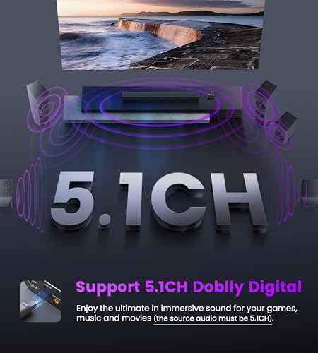 image for avedio Links HDMI ARC Audio Extractor Converter 4K@60Hz, HDMI to Optic