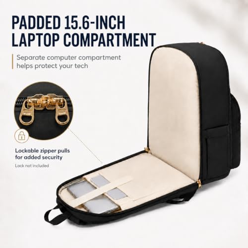 Mochila para portátil CAMTOP 15.6 pulgadas negra miniatura 5