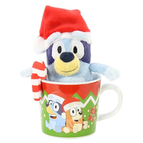 Animal Adventure Collectible 6' Bluey Plush & Mug Giftset