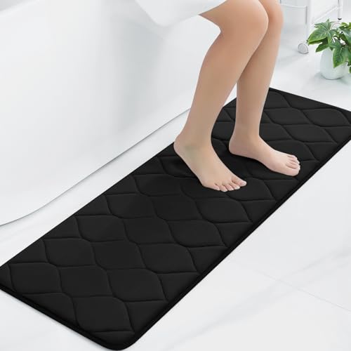 Colorxy Memory Foam Bathroom Rugs 47