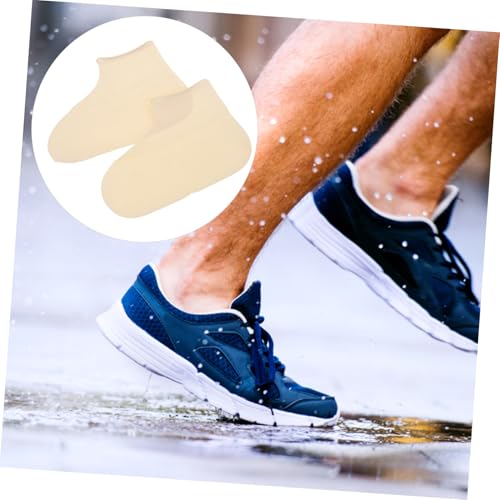 Protector reutilizable contra la lluvia para zapatos y botas para mujer, antideslizante miniatura 4