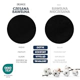 Prześcieradło Dreamzie 160x200 cm, 100% bawełna Premium Jersey, wysokość materaca do 27 cm, hipoalergiczne, Oeko-Tex, czarne