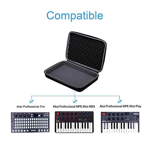 XANAD Etui Housse Akai Mpk Mini Mk3 Mkii Play/Arturia Minilab Mkii Clavier USB Midi 25 Touches - Les Beatles, Paul McCartney, John Lennon, RIngo Starr, George Harrison XANAD Etui Housse Akai Mpk Mini Mk3 Mkii Play/Arturia Minilab Mkii Clavier USB Midi 25 Touches – Image 6