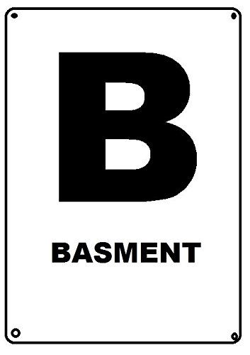 Floor Number Sign Set (Aluminum) #TOP4