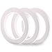 Produktbild FEPITO 3 Stück Doppelseitiges Klebeband praktisch starken Klebeband für Büro/Craft/Nähen, 6 mm x 30 Meter (33 Meter)