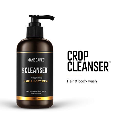 Manscaped® Perfect Package 4.0 Kit Contains: The Lawn Mower™ 4.0 Electric Trimmer, Ball Deodorant, Body Wash, Performance Spray-On-Body Toner, Four Piece Luxury Nail Kit, Toiletry Bag, 3 Shaving Mats #TOP3