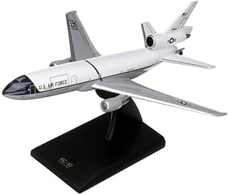 Scalecraft KC-10A Extender Air Force refueling Tanker USAF Desktop Display Airplane Model White/Gray Scale: 1/150