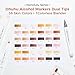 Ohuhu Skin Tone Alcohol Markers Brush Tip - 36 Portrait Skin Color Markers for Artist Adults Coloring Illustration - Chisel and Brush Dual Tips - Honolulu - Refillable - AP Certificated