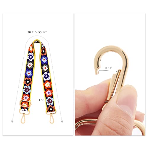 Image of TANOSII Wide Purse Strap Adjustable Replacement Shoulder Crossbody Strap Handbag Strap