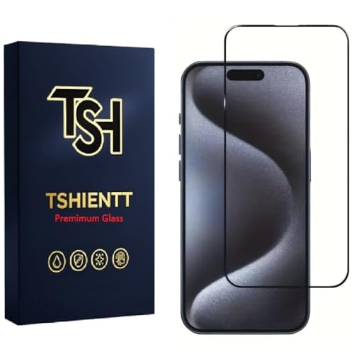 Image of Tempered Glass Screen Protector Compatible for iPhone 16 Pro /iPhone 17 with Edge to Edge Coverage - Case Friendly, Anti-scratch [Pack of 1]