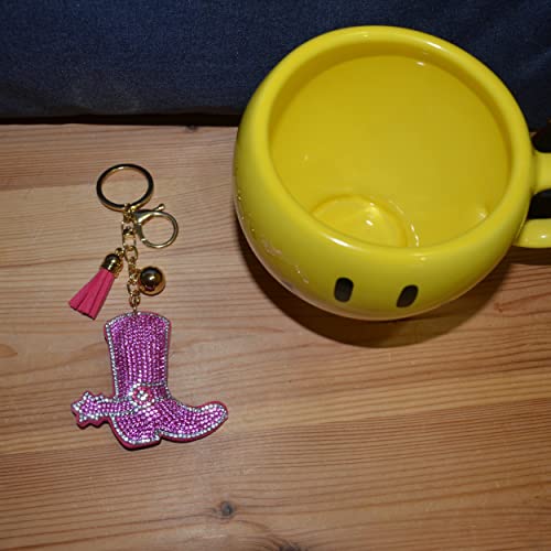 Popfizzy Crystal Keychains for Women and Girls, Bling Backpack Keyring, Bedazzled Purse Charms, Bag Charms, Handmade Gifts - Image 5