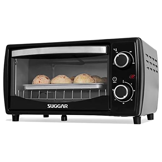 Forno Elétrico 9 Litros Preto 127V - SUGGAR - FE0901PT